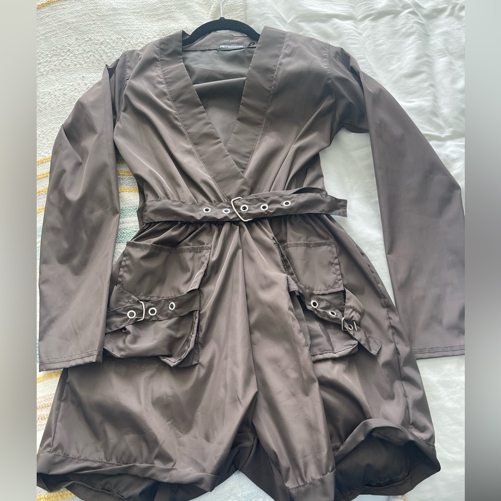 Pretty little thing jumpsuit- all brown